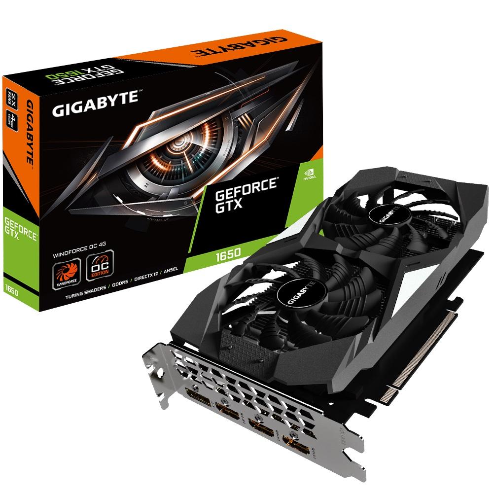 Gigabyte GeForce GTX 1650 WINDFORCE OC 4GB GDDR5 128 bit