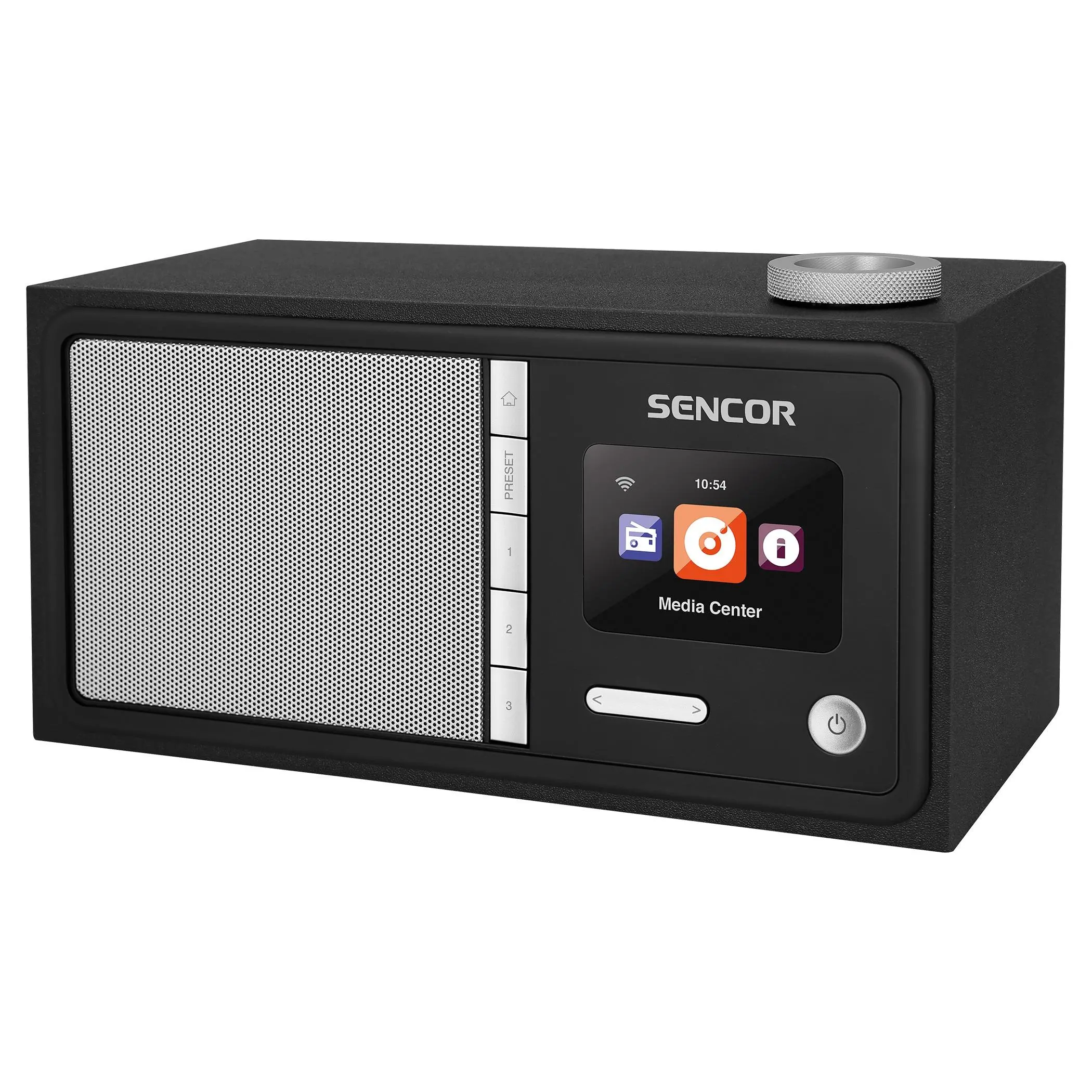 Sencor SIR 5000WDB Radio FM DAB+ Internetowe Bluetooth Czarno-srebrny