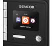 Radioodbiornik Sencor SIR 5000WDB Radio FM DAB+ Internetowe Bluetooth Czarno-srebrny