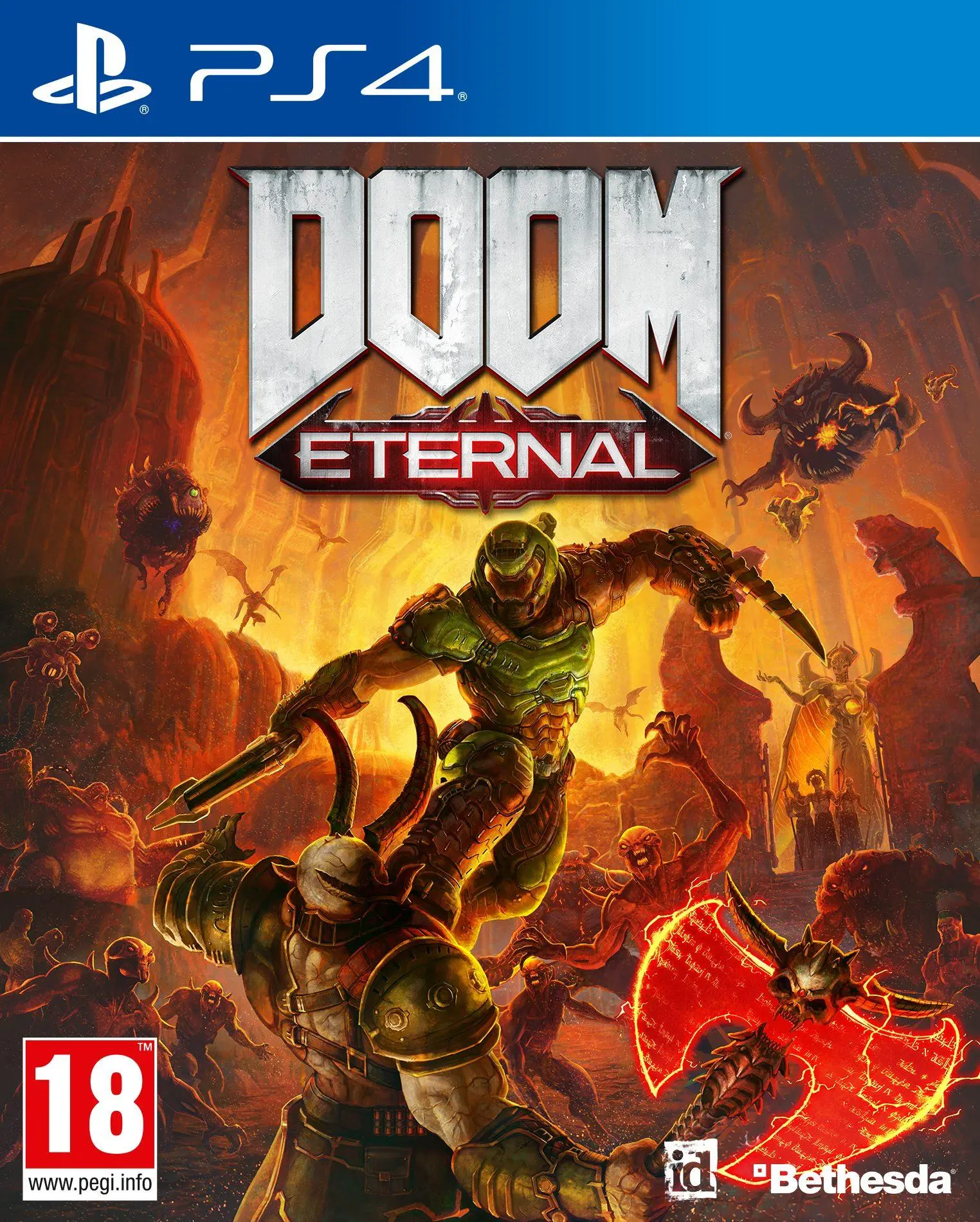 DOOM Eternal Gra na PS4 (Kompatybilna z PS5)