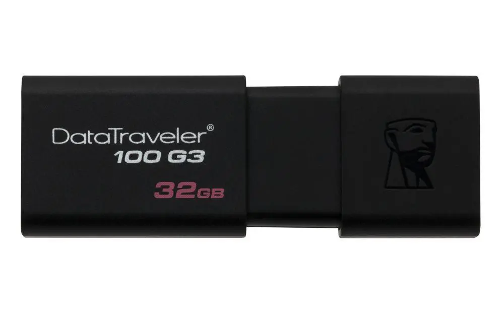 PenDrive Kingston DataTraveler 100 G3 32GB USB 3.0 Czarny
