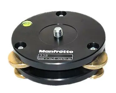 Adapter Manfrotto 338 adapter precyzyjnego poziomowania
