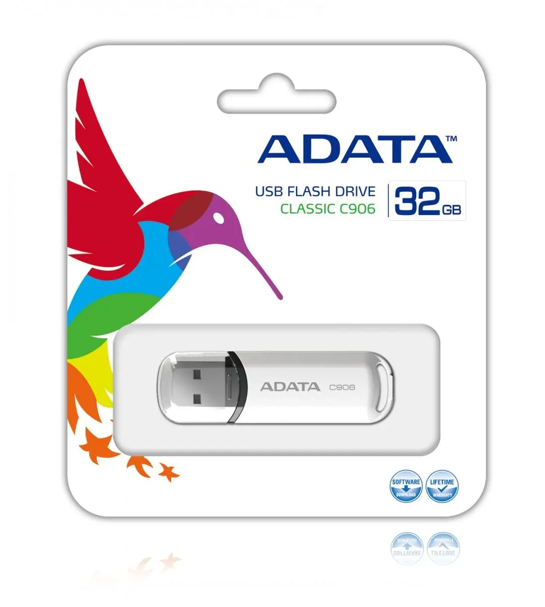 PenDrive Adata C906 32GB USB 2.0  Biały