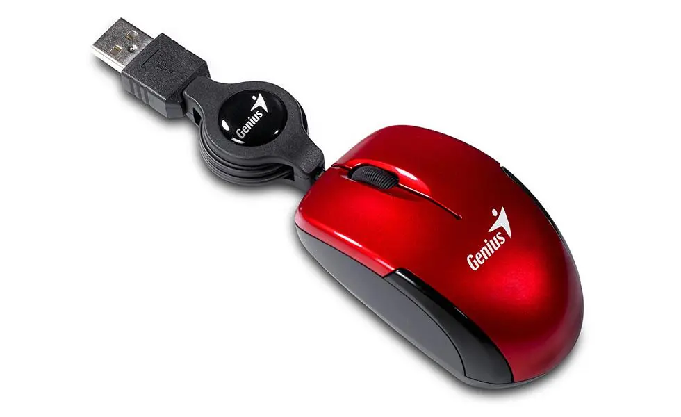 Genius Micro Traveler V2 Czerwony