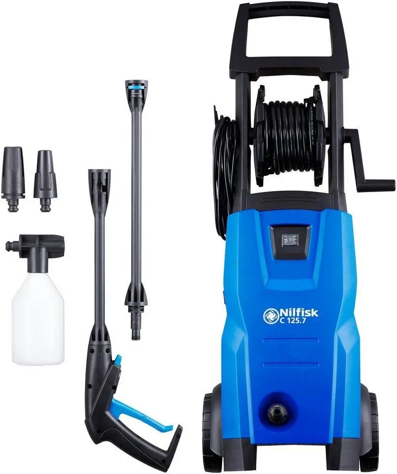 Myjka ciśnieniowa Nilfisk C 125.7-6 X-TRA EU 128470951 460l/h Pompa aluminiowa 6m