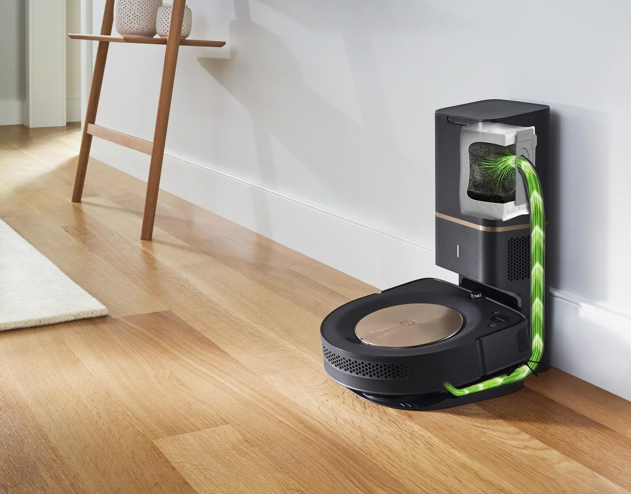 Robot sprzątający iRobot Roomba s9+ Stacja oczyszczająca Tworzenie mapy pomieszczenia 65dB