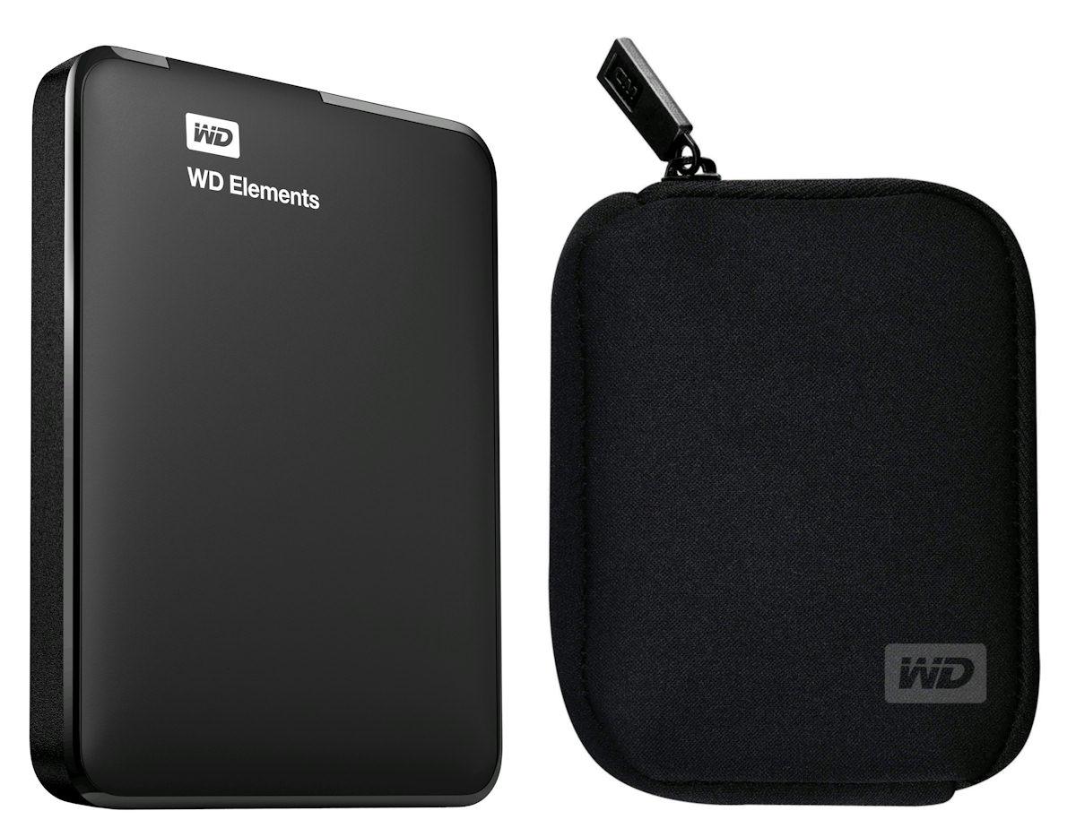 Dysk WD Elements Portable 1TB + etui