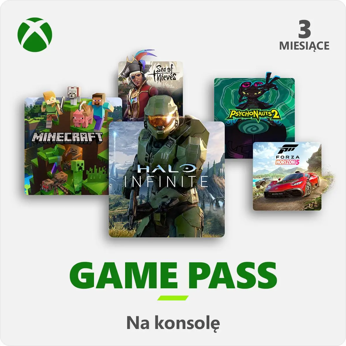 Subskrypcja Xbox Game Pass na konsolę 3 miesiące [kod aktywacyjny]