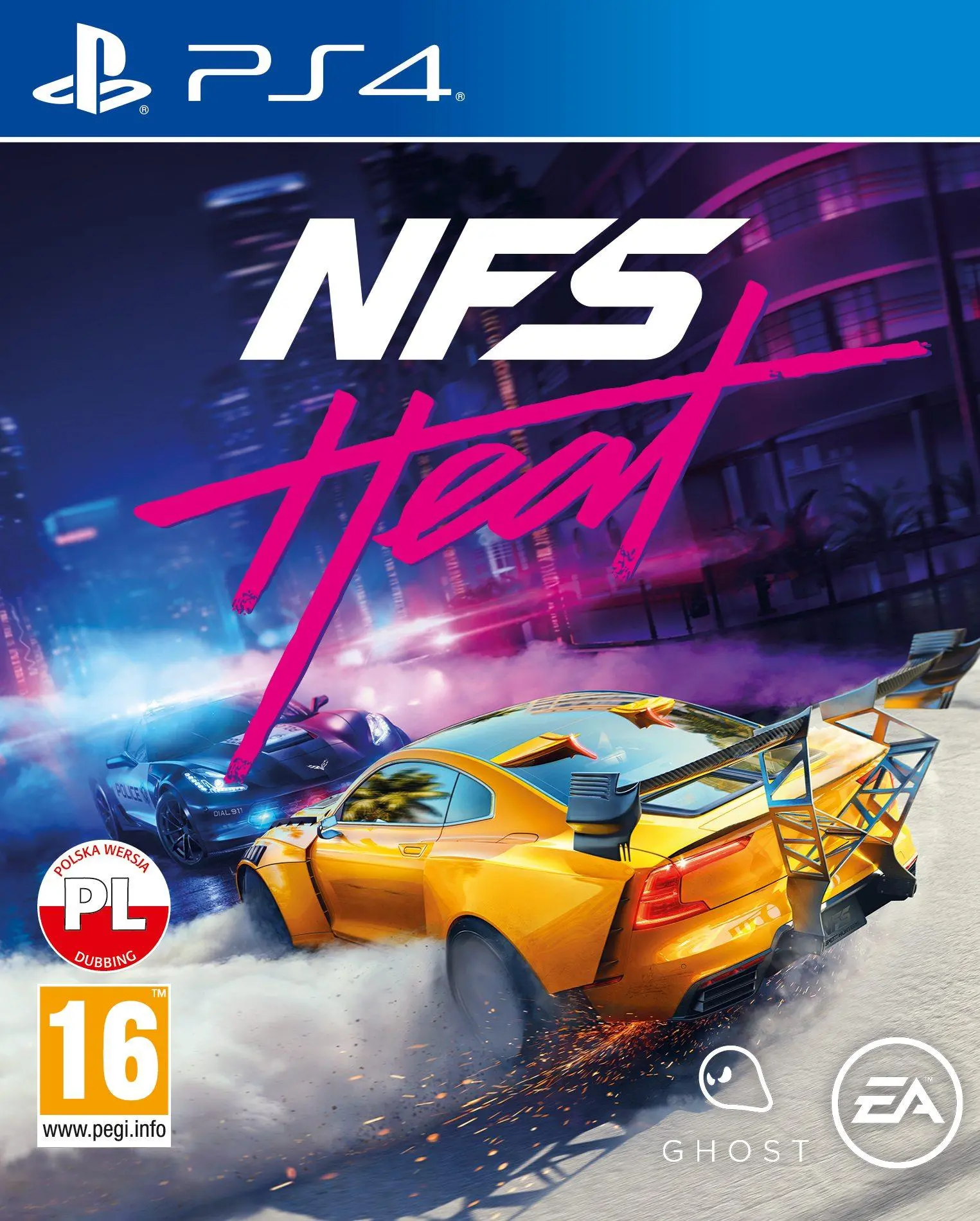 Need for Speed Heat Gra na PS4 (Kompatybilna z PS5)