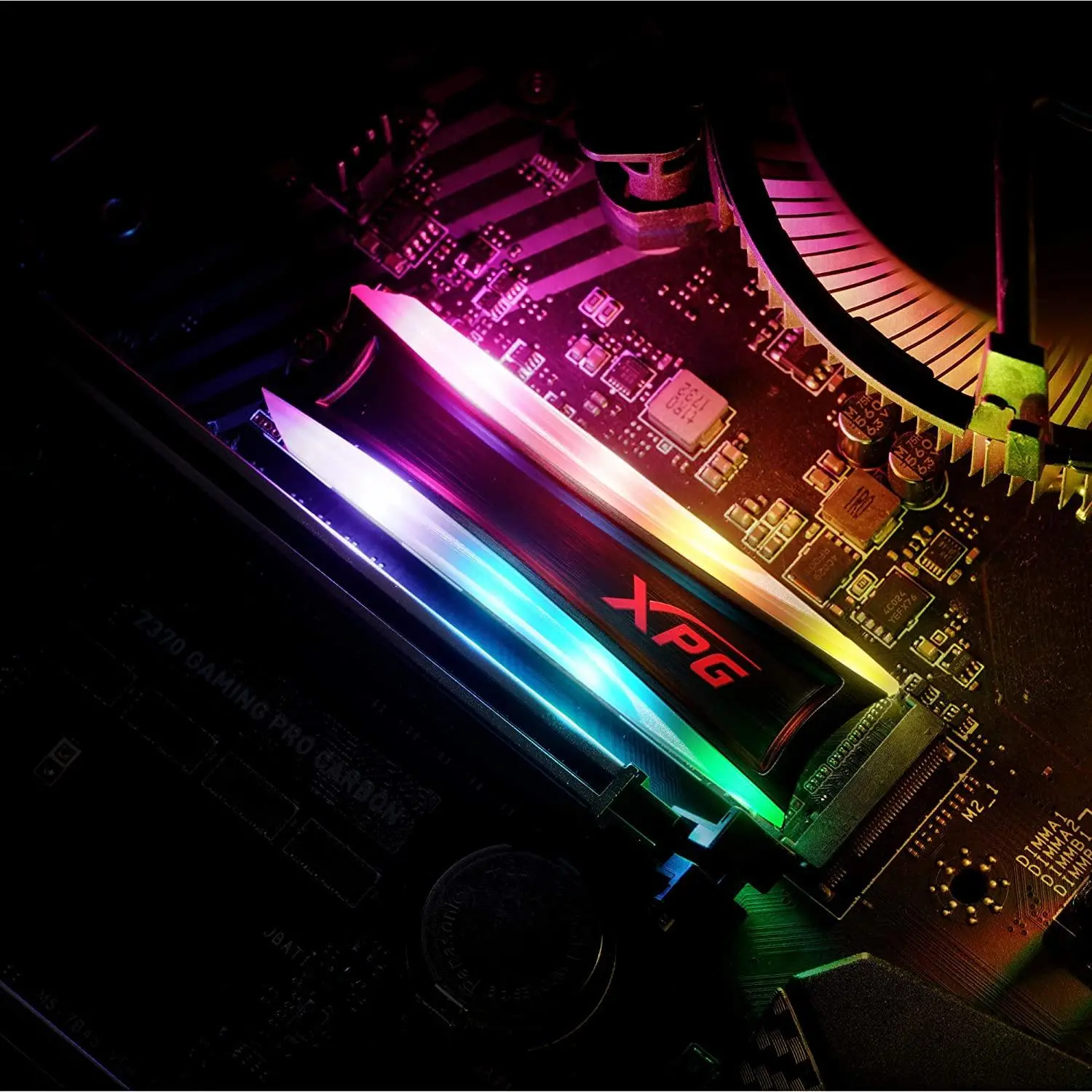 Dysk Adata XPG SPECTRIX S40G 512GB PCIe Gen3x4 M.2 2280