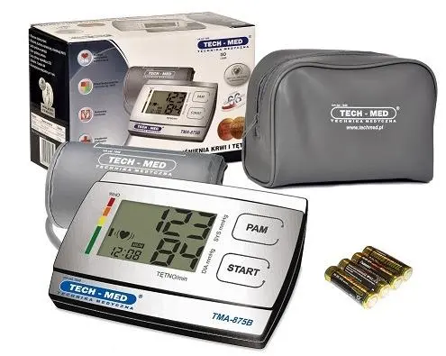 Ciśnieniomierz Tech-Med TMA-875B Wykrywanie arytmii