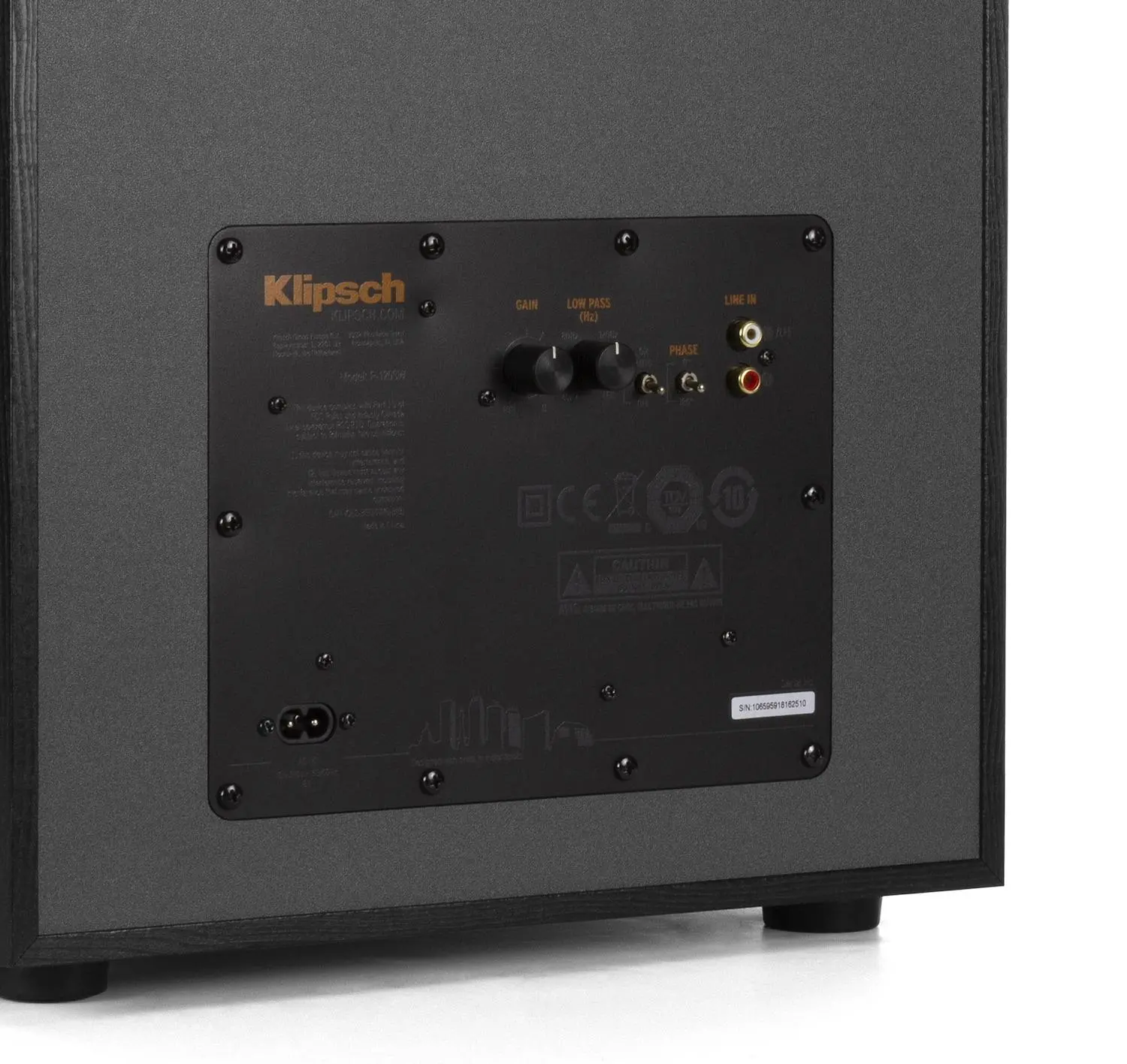 Subwoofer Klipsch R-120SW Aktywny 200W Czarny