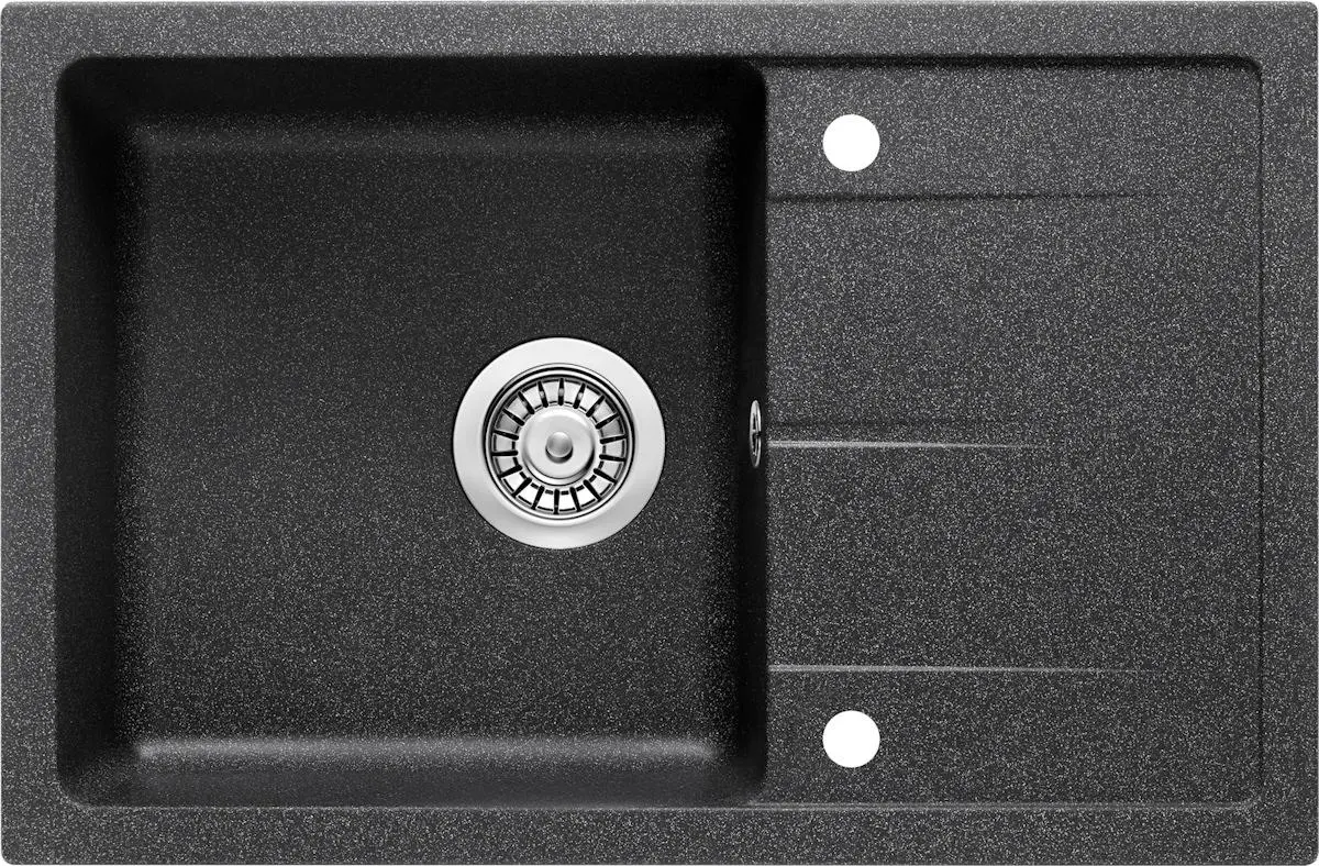 Zlewozmywak Deante Leda ZRD 2113 Granitowy Grafitowy