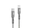 Kabel Zendure pleciony nylonowy USB-C 1m (szary)