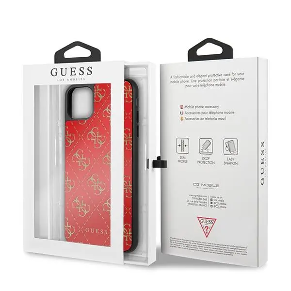 Etui Guess GUHCN654GGPRE do iPhone 11 Pro Max Czerwony