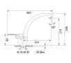 Bateria Franke Vega Chrom