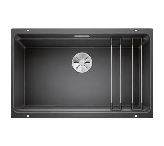 Zlewozmywak Blanco ETAGON 700-U 525167 Granitowy Aluminium