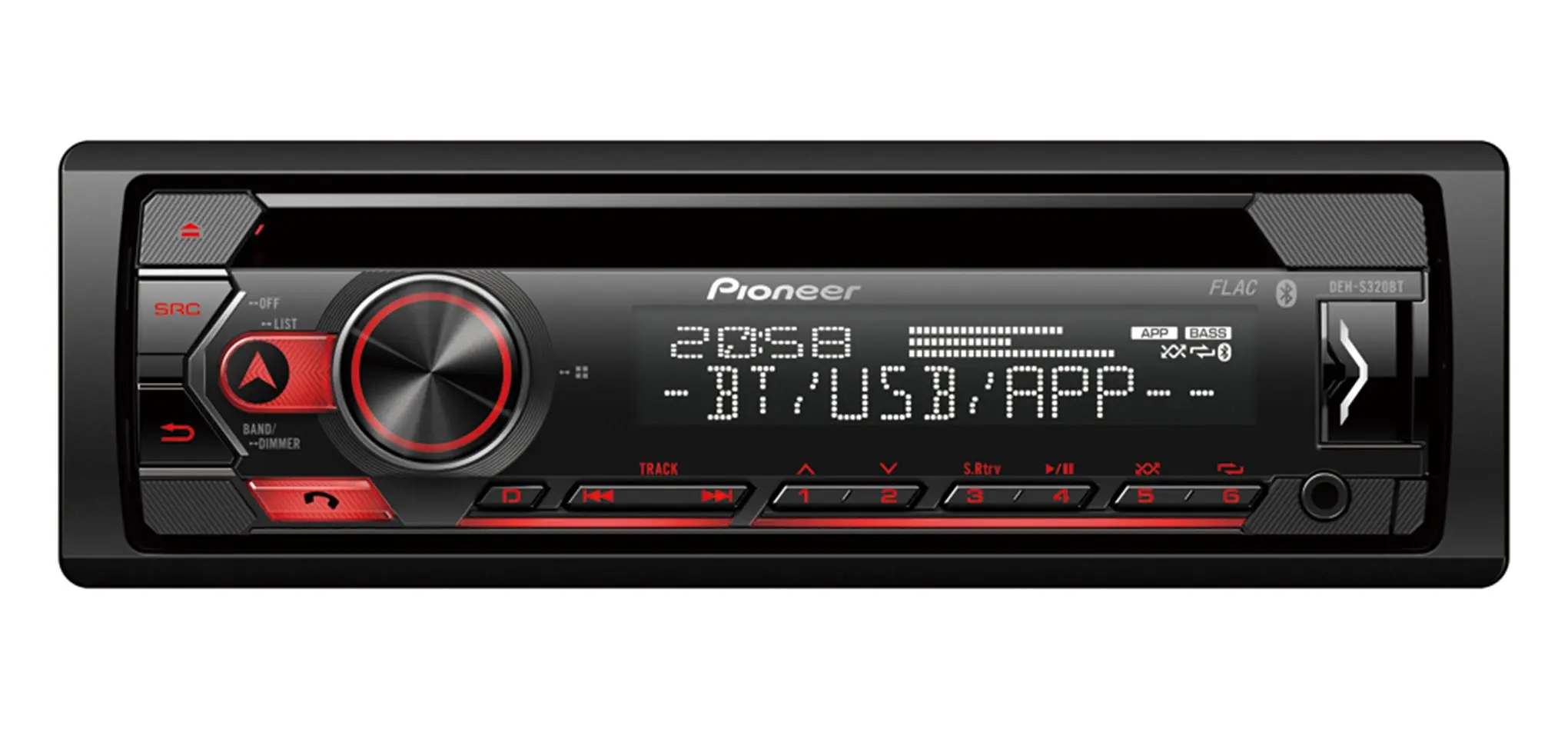 Radioodtwarzacz samochodowy Pioneer DEH-S320BT z CD/USB 4x50W Bluetooth