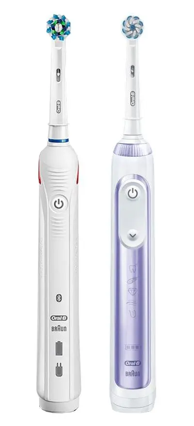 Zestaw szczoteczek rotacyjnych Oral-B Genius 10000 + SMART 5000