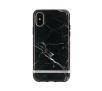 Etui Richmond & Finch Black Marble - Silver Details iPhone X/Xs
