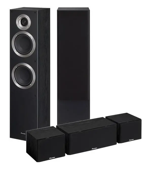 Zestaw kolumn Pioneer S-ES21TB Czarny