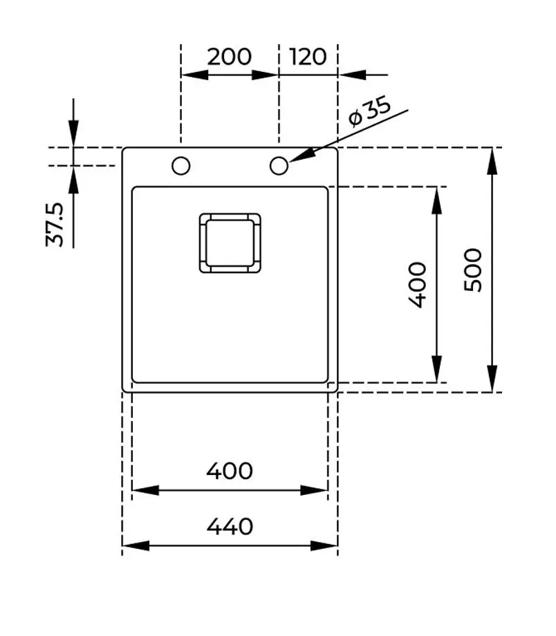 Zlewozmywak Teka FORLINEA RS15 40.40 CN Stalowy Inox