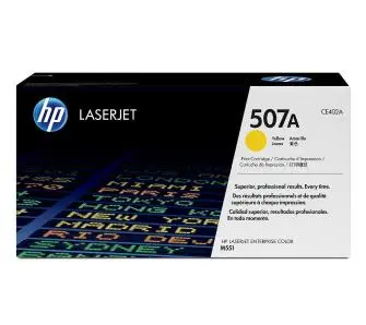 Toner HP CE402A nr 507A Żółty