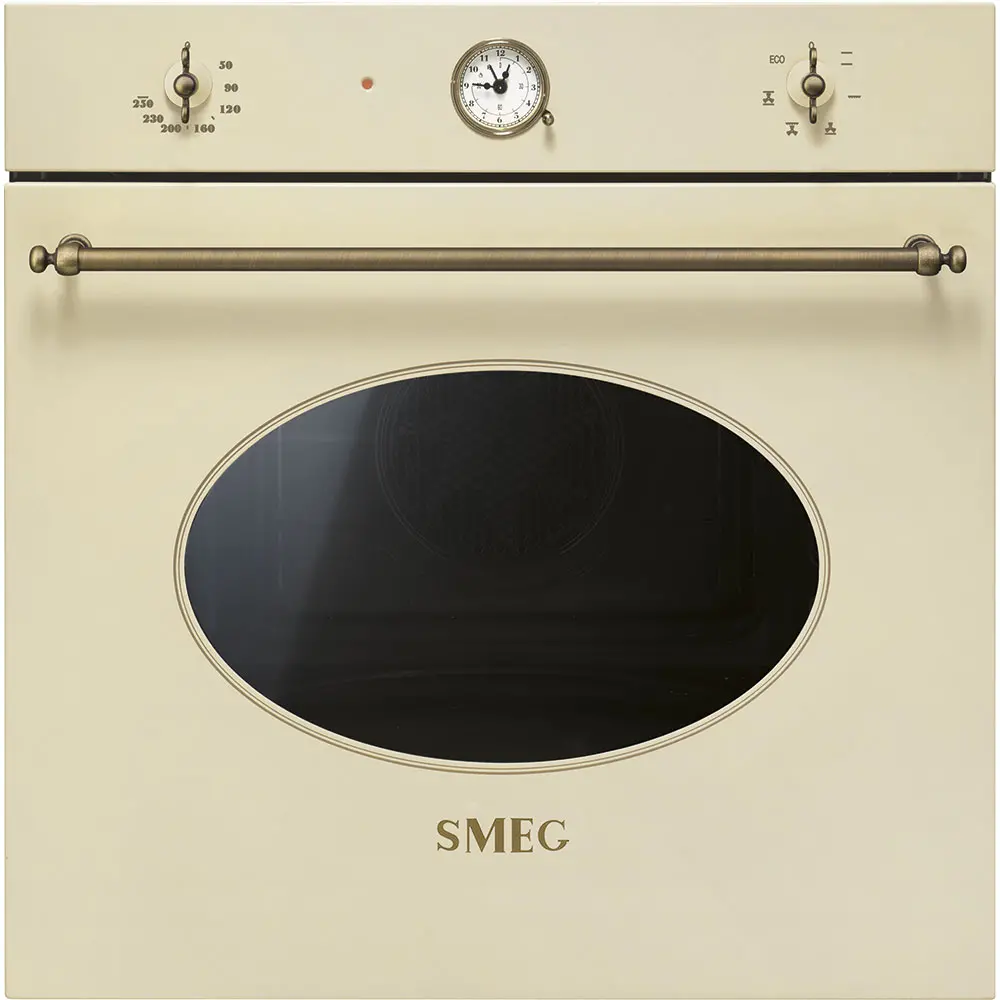 Piekarnik elektryczny Smeg Coloniale S-SF800PO Termoobieg Kremowy