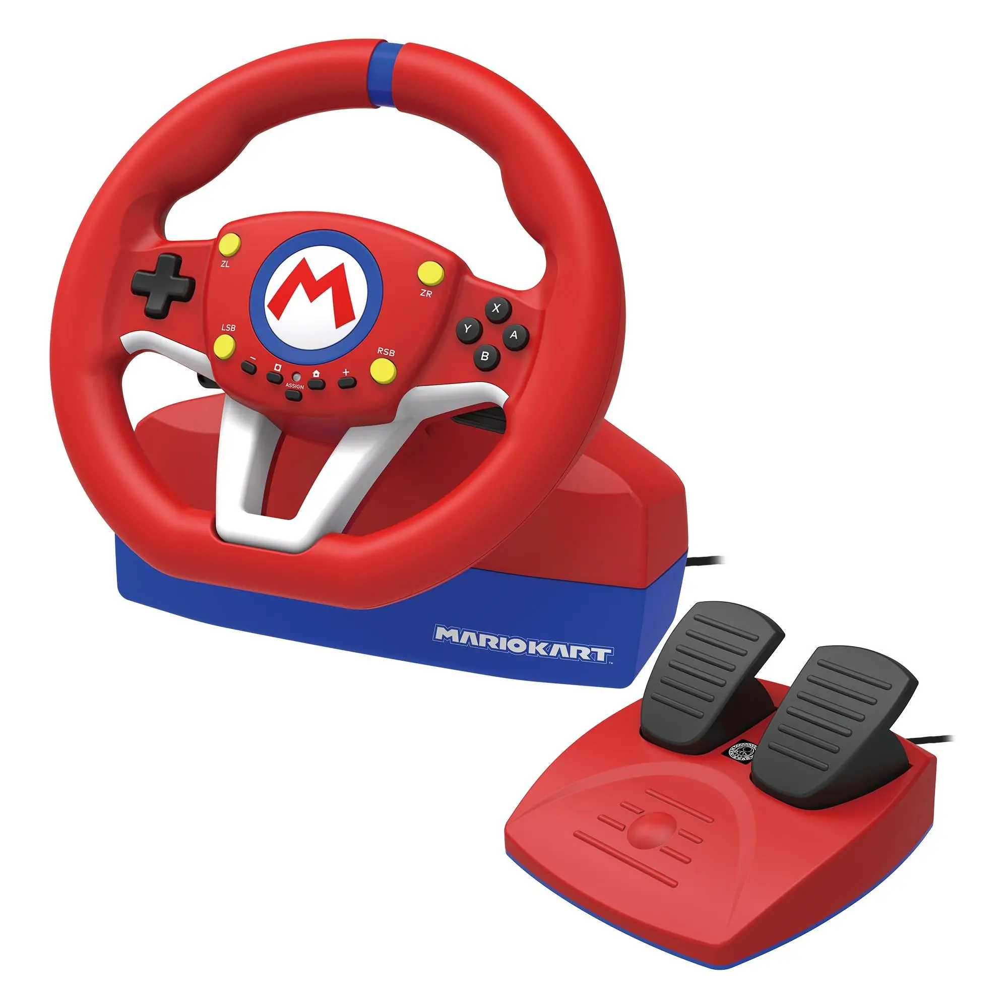 Kierownica Hori Nintendo Switch Mario Kart Racing Wheel Pro Mini NSW-204U do Nintendo Switch, PC