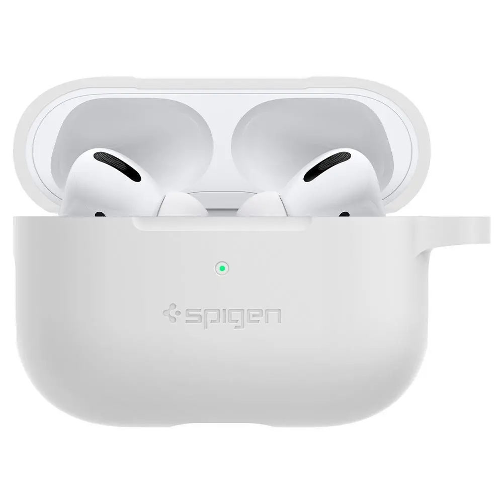 Etui na słuchawki Spigen AirPods Pro Case Silicone Fit ASD00534 Biały