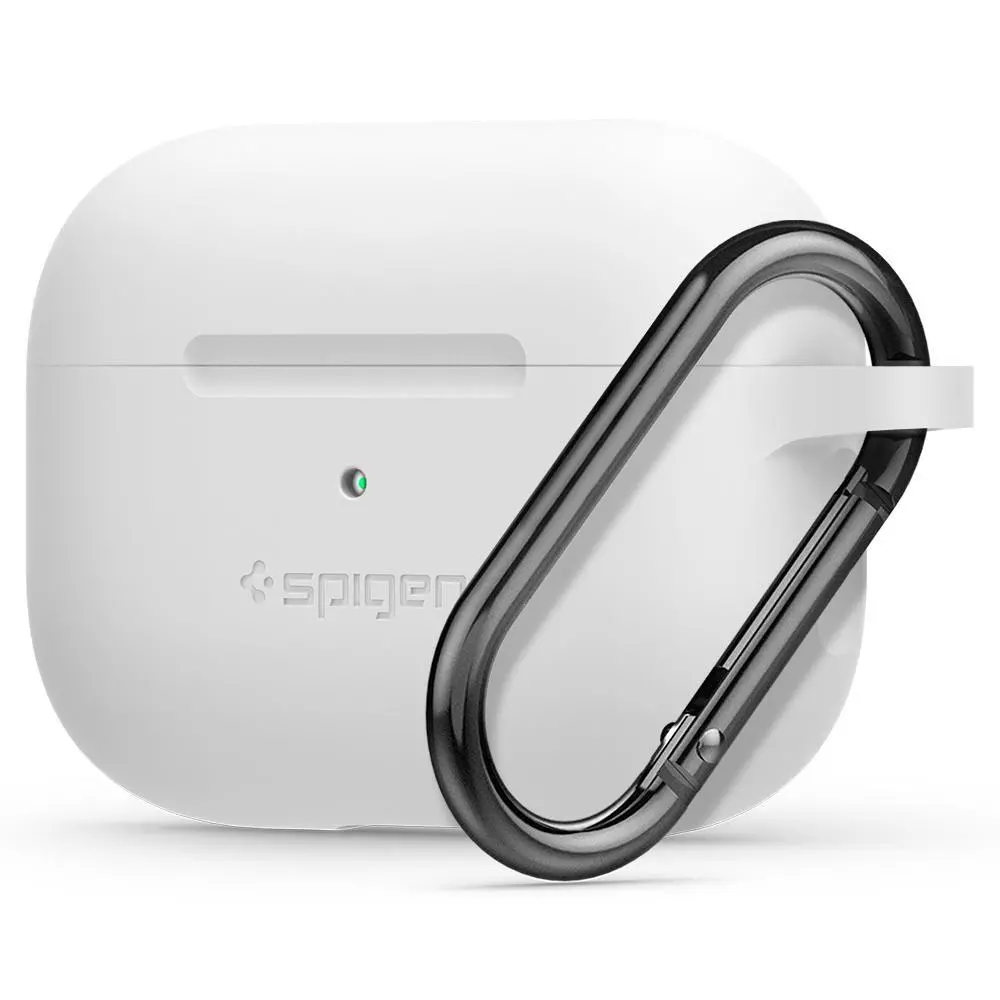 Etui na słuchawki Spigen AirPods Pro Case Silicone Fit ASD00534 Biały