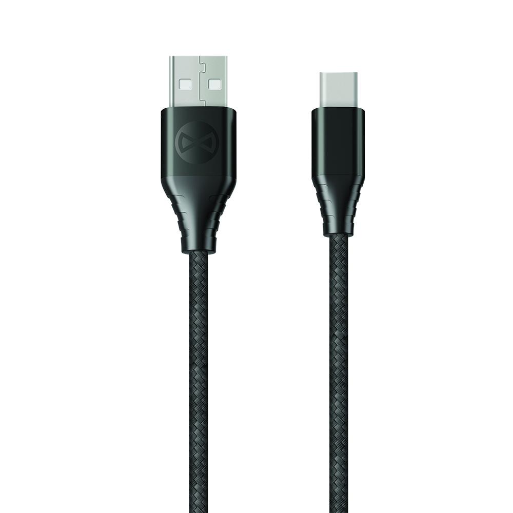 Kabel Forever Core USB typ-C Classic 3A 1,5m Czarny