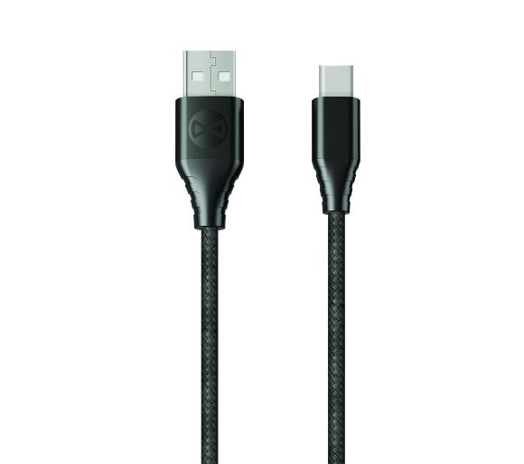 kabel USB Forever Core USB typ-C Classic 3A 1,5m (czarny)
