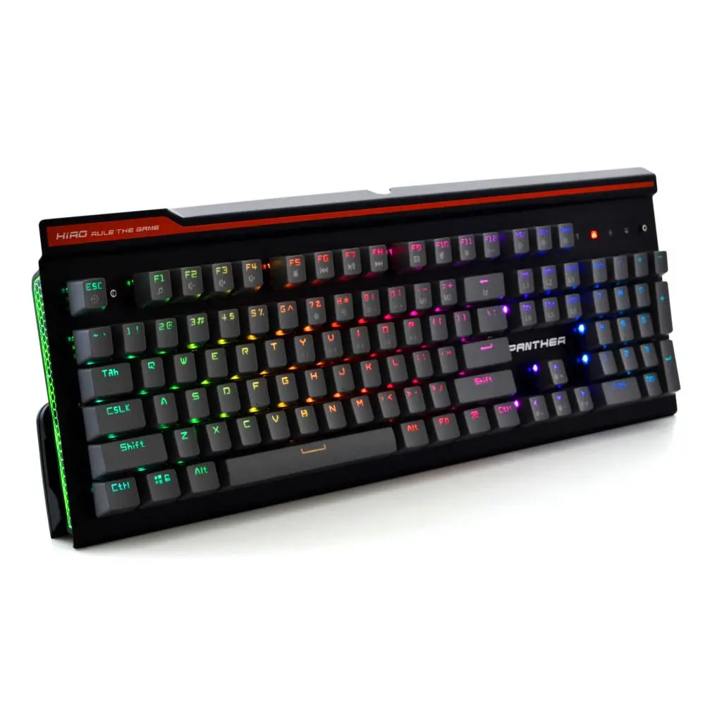 Klawiatura mechaniczna HIRO Panther Czarny