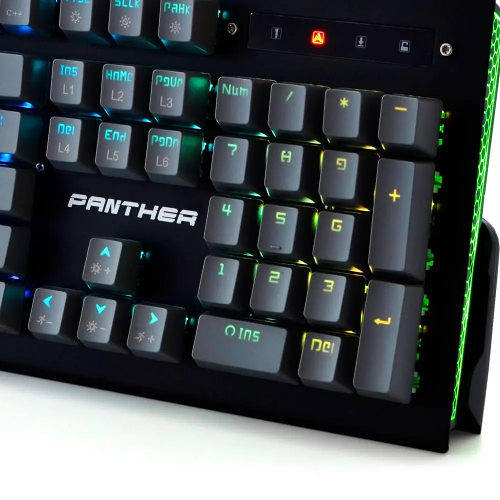 Klawiatura mechaniczna HIRO Panther Czarny