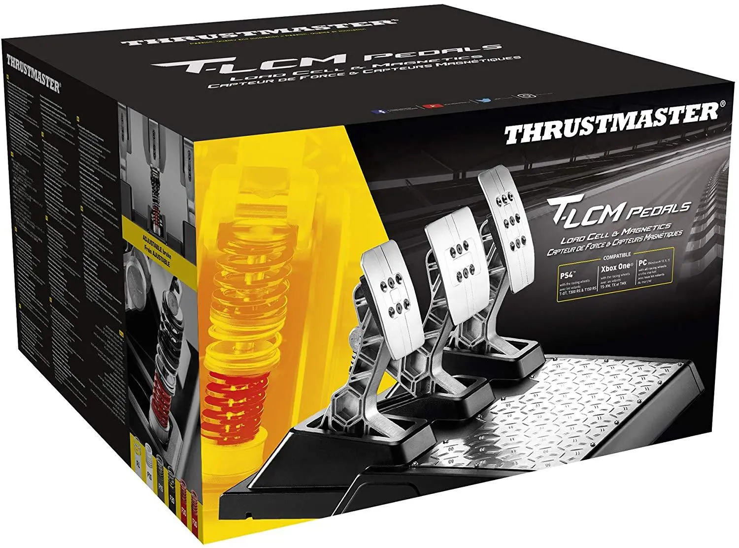 Pedały Thrustmaster T-LCM Pedals zgodne z kierownicami Thrustmaster