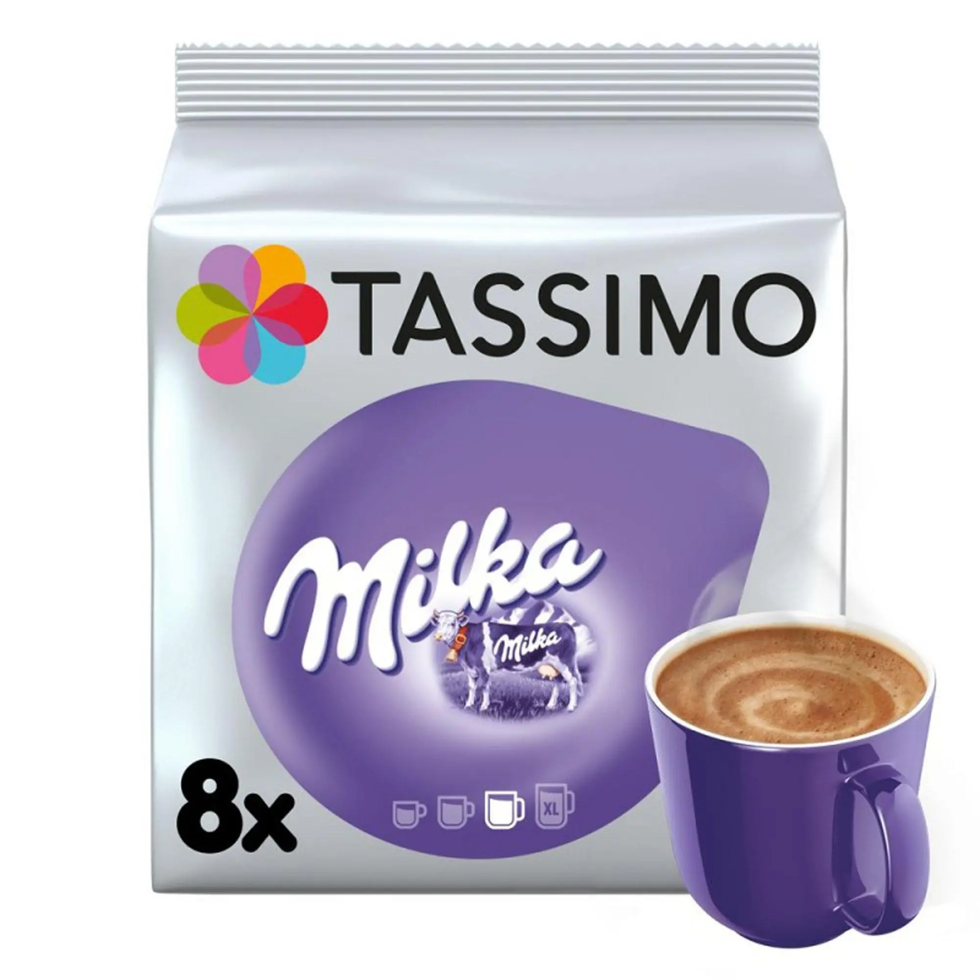 Kapsułki Tassimo Milka Gorąca czekolada 8szt.