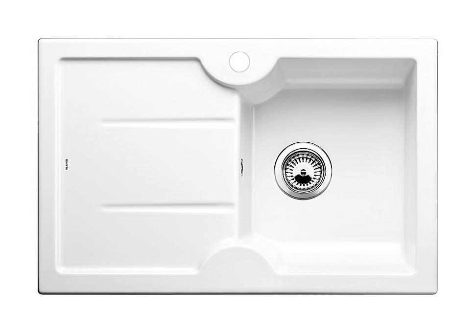 Zlewozmywak Blanco IDESSA 45 S 514498 komora prawa (biały połysk)