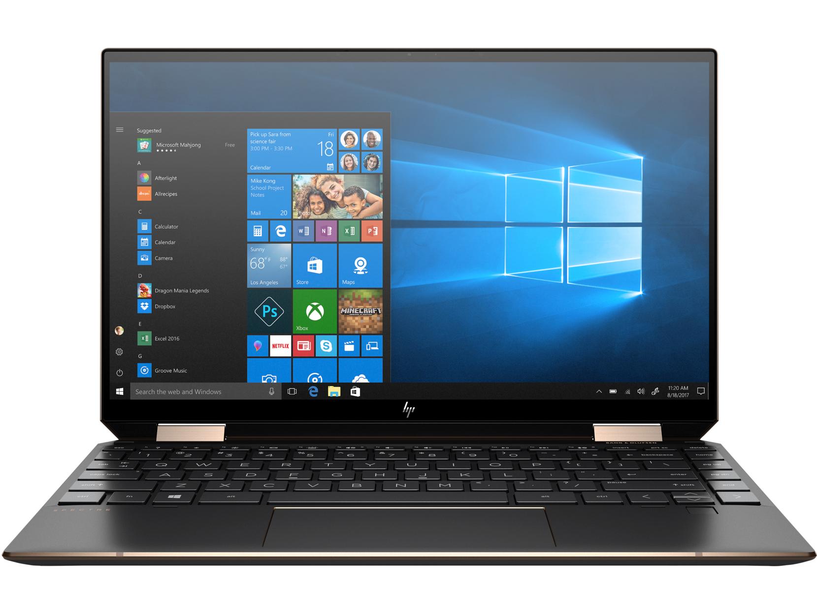 HP Spectre x360 13-aw0006nw 13,3" Intel® Core™ i5-1035G4 8GB RAM 512GB Dysk SSD Win10