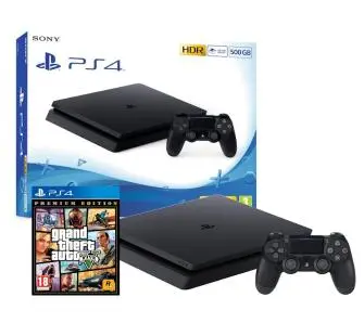 Konsola Sony PlayStation 4 Slim 500GB + Grand Theft Auto V