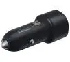 Ładowarka samochodowa Samsung 2x2A 15W kabel USB Czarny