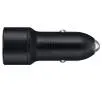 Ładowarka samochodowa Samsung 2x2A 15W kabel USB Czarny