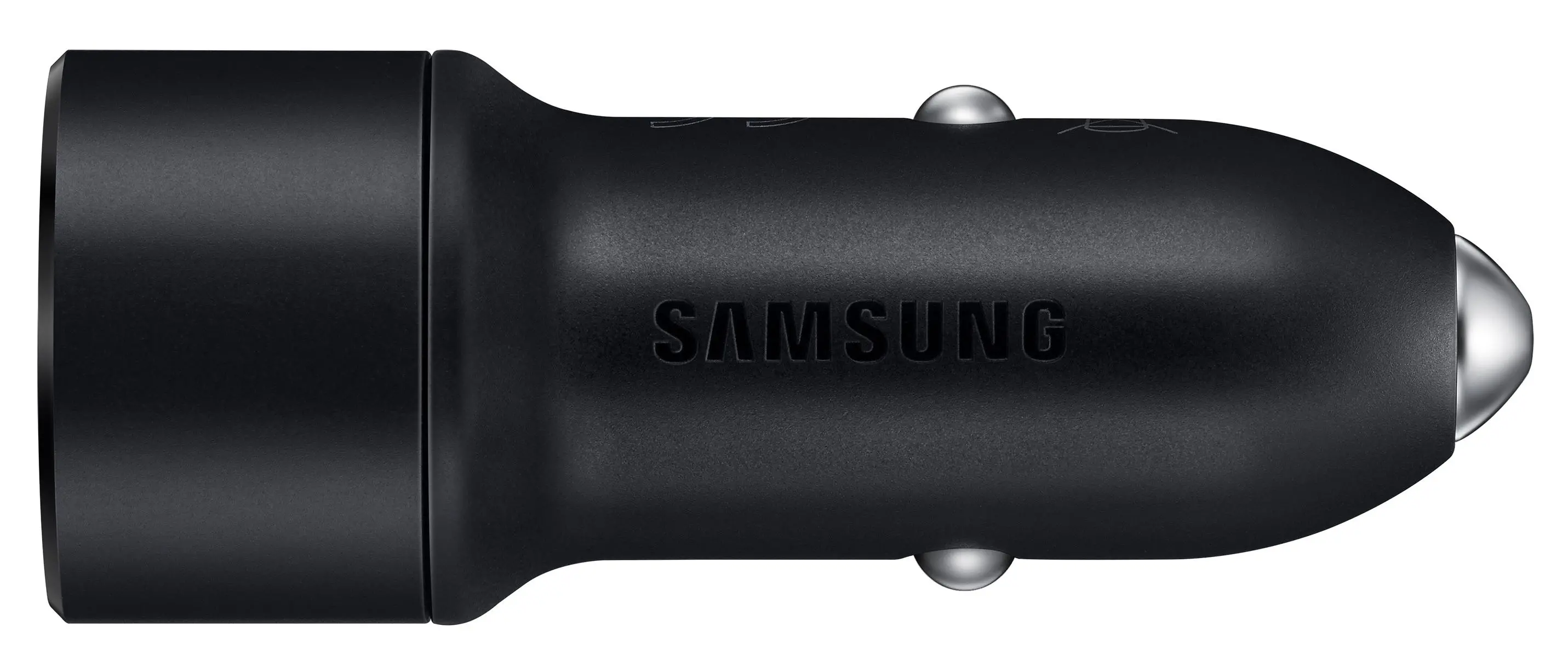 Ładowarka samochodowa Samsung 2x2A 15W kabel USB Czarny