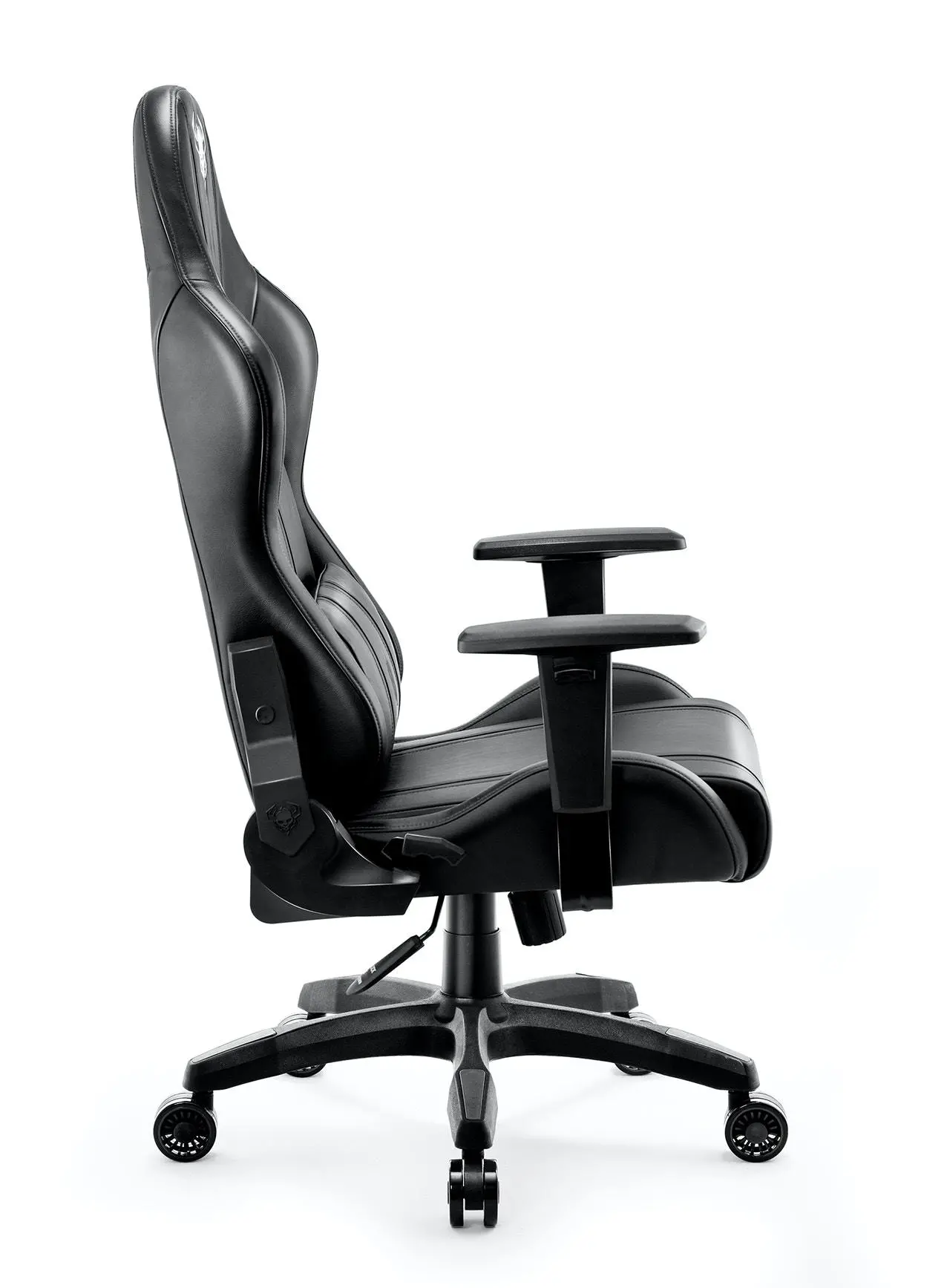 Fotel Diablo Chairs X-One 2.0 King Size Gamingowy do 160kg Skóra ECO Tkanina Czarno-czarny