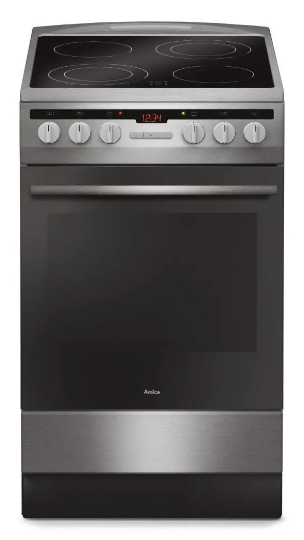 Kuchnia elektryczna Amica 57CE3.315HTaQ(Xx) Termoobieg