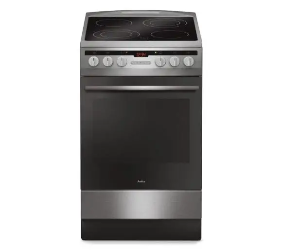 Кухня електрична Amica 57CE3.315HTaQ(Xx) Termoобieg