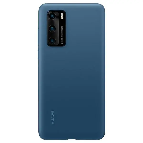 Etui Huawei Silicone Case do P40 Niebieski