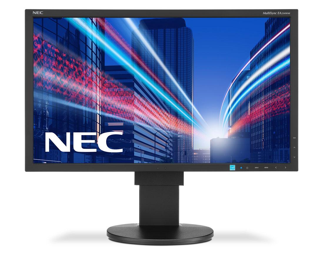 Monitor NEC MultiSync EA234WMi (czarny) - 23" - Full HD - 75Hz - 6ms