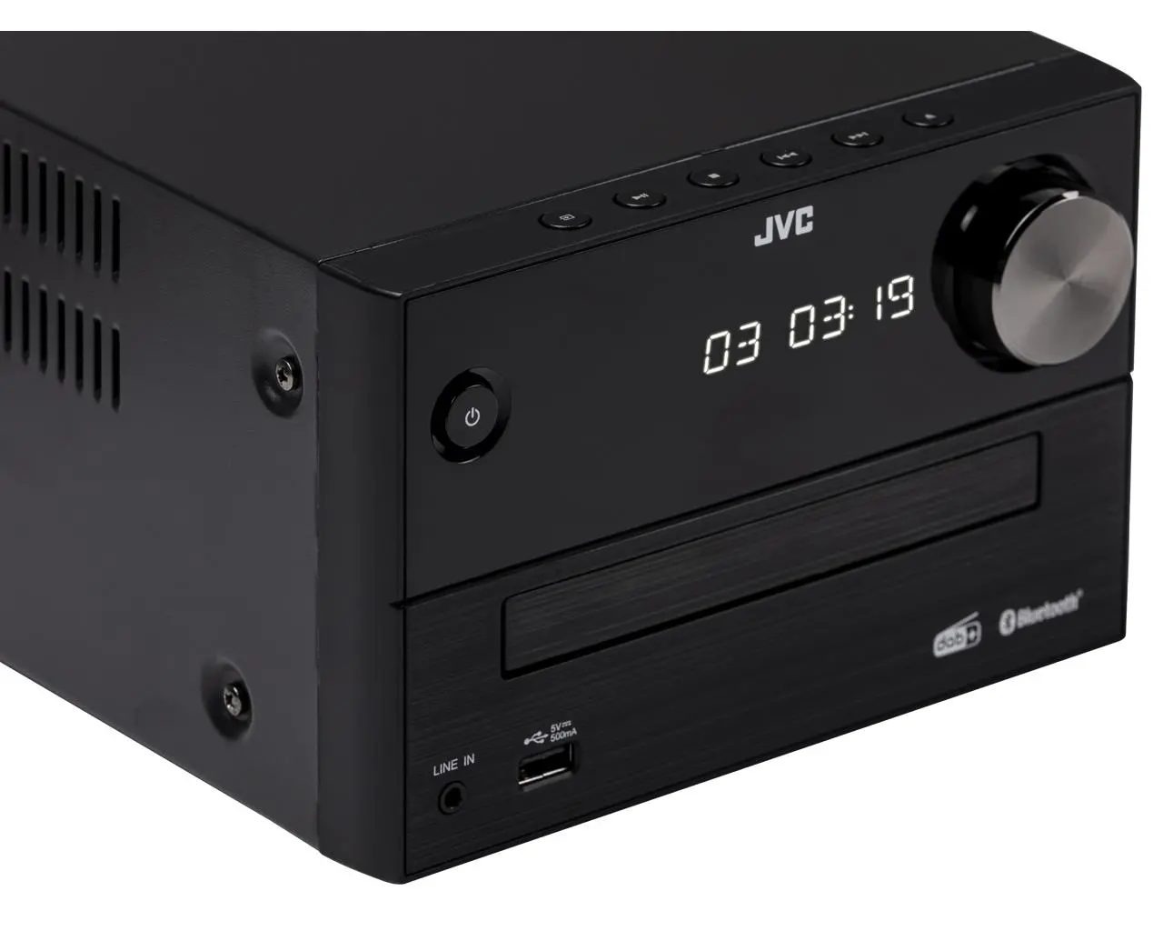Wieża JVC UX-C25DAB 14W Bluetooth Radio FM, DAB+ Czarny