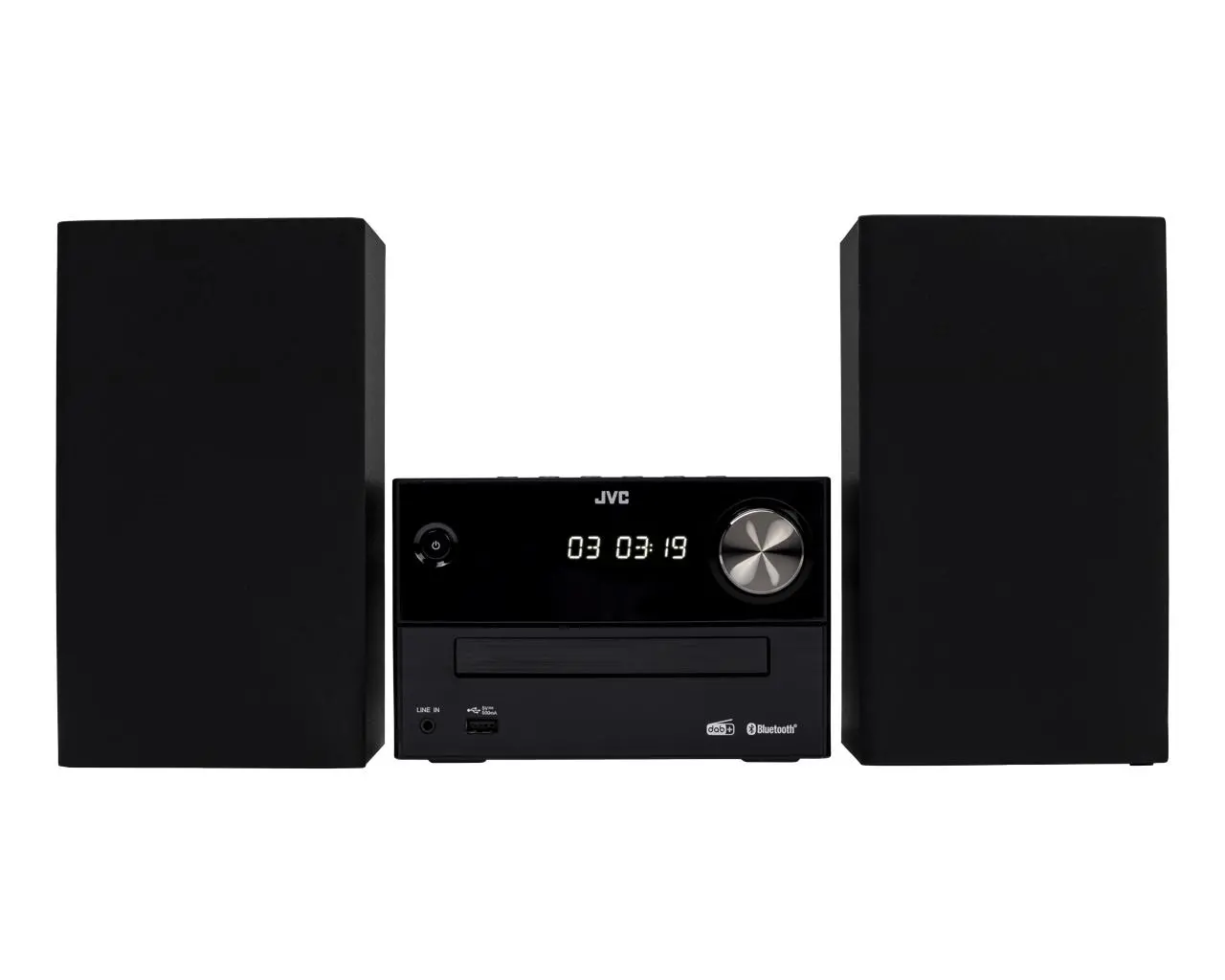 Wieża JVC UX-C25DAB 14W Bluetooth Radio FM, DAB+ Czarny